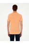 Orange Slim Fit Crew Neck Basic T-Shirt 50280967-Vr186 - 5