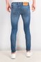 Men Skinny Fit Wash Stretchable Denim, Blue - 3