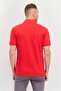 Men Regular Fit Embroidered Logo Short Sleeves Polo, Red - 3