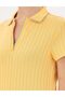 Yellow Slim Fit T-Shirt 50288292 -Vr044 - 7