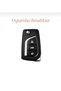 For Toyota Corolla Auris Yaris Verso Avensis Aygo Hilux Nano Key Protection Case White Silver Color - 2