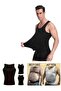 Men's Fit Size Tight Posture Corset Tank Top - 4