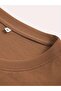 Unisex Brown Coffee and Teddy Bear Printed Oversize Cotton Summer Breathable Casual Stylish T-Shirt - 3