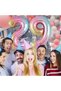 Balloon Gradient Flippy, Number, 100 cm, , Multicolor, Number 9 - 5