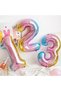 Balon Gradient Flippy, Cifra, 100 cm, , Πολύχρωμο, Cifra 2 - 2