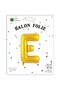 Balon Litera E, Flippy, 40 cm, , Pai inclus, Auriu - 7
