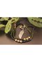 UNAKIT NATURAL STONE SPECIAL DESIGN FREE SPIRIT THEMED HANDMADE 2024 TREND STEEL PENDANT