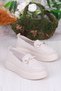 346101   Knitwear Buckle Detailed Thick Sole Comfortable Loafer Women's Shoes - 2