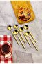 Stainless 18/10 Cr. Ni Round Silver Teaspoon - Non-Tarnish Steel - 4