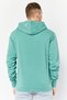 Men Sportswear Fit Long Sleeve Outdoor Hoodie, Hunter Green - 2