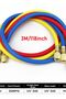 3M 3M/118inch 3PCS Refrigerant Charging Hose Set (2500~500) PSI AC Fits HVAC Air Condition Refrigera - 7