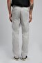 New chino 2 regular waist slim fit straight leg grey men's trousers - 3