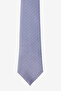 Men's Grey-Black Patterned Tie - 2