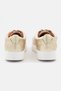 Women Rally Sneaker Lace Up Casual Shoes, Gold - 4