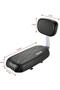 Bicycle Rear Seat Saddle Soft Cushion Luggage Seat with Backrest for Kid and Adult - 4