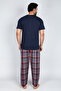 Mens Premium 2pc Loungewear Set Knit & Woven - 4