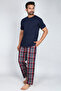 Mens Premium 2pc Loungewear Set Knit & Woven - 3