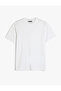 Crew Neck Cotton Short Sleeve Basic Slim Fit T-Shirt