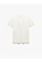 Regular Fit Cotton Short Sleeve Crew Neck Basic T-Shirt - 3