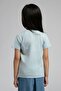 Fly Girl's 100% Cotton T-Shirt Light Blue - 2
