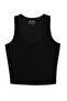 Women's Pickleball Embroidery Detailed Crop Tank Top - 3