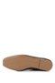 Women's Genuine Leather Brown Loafer Shoes - 4