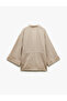 Long Sleeve Pocketed Double Breasted Kimono with Lace up Detail at Waist - 4