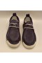 Emma Navy Blue Suede Casual Shoes - 3