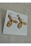 Smaragdulanka Bird Earrings Female Gold Earrings - 5