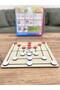 Reha Toys Wooden Board 4-in-1 Game Set; Reversi and Checkers - 9 Stones and Tactix Games - 3