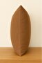 Luna Series Velvet Textured Throw Pillow Cover - Milky Brown - 4