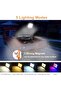 مصباح عمل LED قابل لإعادة الشحن مع لوحة شمسية، مصباح خارجي محمول مع سطوع قابل للتعديل - 6