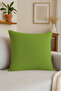 Luna Series Velvet Textured Cushion Cover - Leaf Green