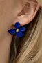 Elegant Floral Stud Earrings - 2