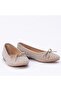 Mahsunta Women's Genuine Suede Leather Ballerinas 15124-2 - 3