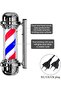 Barber Pole Light Outdoor Barber Pole Light Rotating & Illuminated 60 * 19 * 24