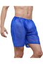 30 Pieces Disposable Non-Woven Spa Elastic Shorts for Women and Men, Sauna, Beauty Salon (Blue) - 2