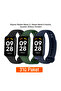 Xiaomi Redmi Band 2 / Smart Band 8 Active Compatible 3-Piece Silicone Cord Set Smart Watch Bracelet