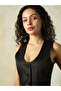 Scoop Neck Sleeveless Waistcoat - 4