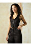 Scoop Neck Sleeveless Waistcoat - 2
