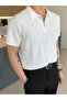 Premium Polo T-Shirt Zipper Wide Cut - 2