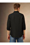 Textured Button Down Collar Shirt - 3