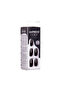 Kiss Impress Color Nails Medium Coffin- All Black IMC512C - 2