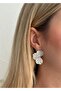 Women's Baja Silver Color Earrings - 7