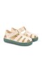 Igor Nico Marfil S10323 - Children's Sandals, Cream/Green, 384 Model