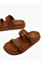 Comfort Double Buckle Flatform Sandals - 2