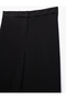 High Waist Wide Leg Fabric Palazzo Trousers - 5