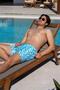 Men's Sea Men's Shorts with Quick Dry Pocket Pattern-25124 - 2