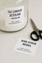 The Product Is a Label. 56 Pieces of Bathroom Cleaner - Detergent - Personal Care Label 7X7Cm - 2