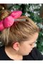 Fashion Scrunchie - Luxury Fluffy Big Floral Hair Ties - 7